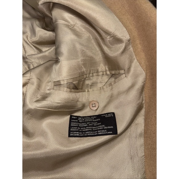 Stafford CAMEL HAIR Jacket Sport Coat Mens Blazer Classic Fit Lined 42 - Picture 7 of 13